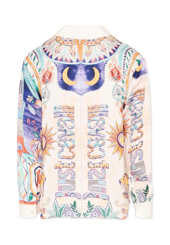 26SS [키즈] Just cavalli kids 셔츠 JBP26072CA INDIA DIGITAL MONOGR MULTICOLOR - OTHER BRANDS