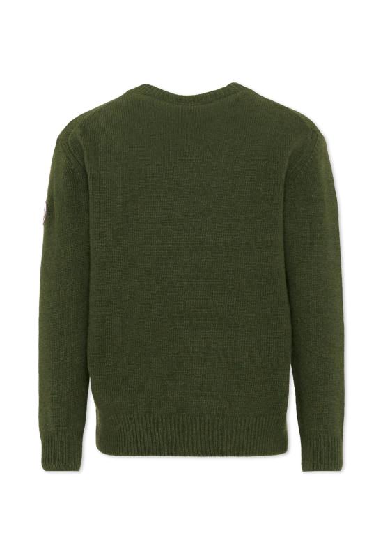 25FW [키즈] 콜마르 캐시미어 니트 9800 3ZO 498 GREEN - COLMAR