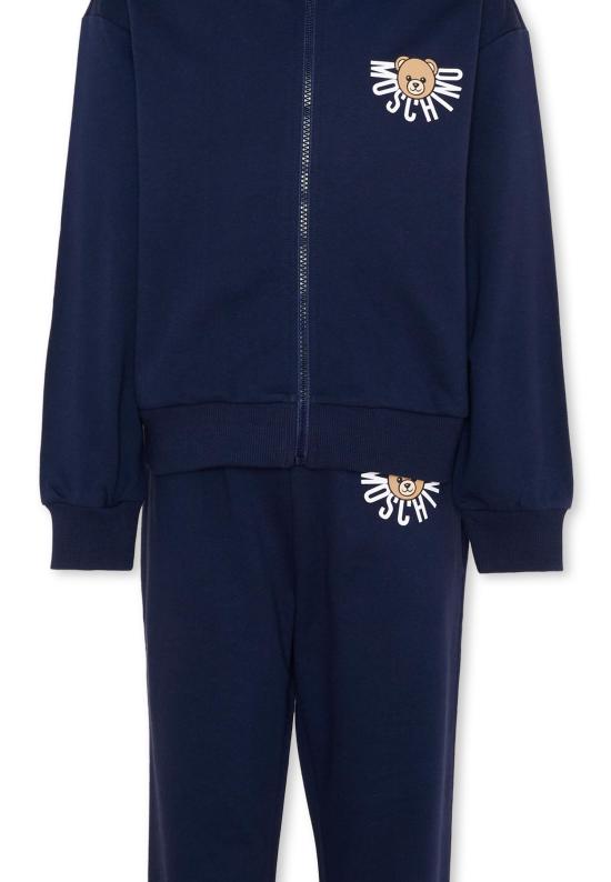 25FW [키즈] 모스키노 오버롤 HMK03X LCA40 40016 BLUE - MOSCHINO