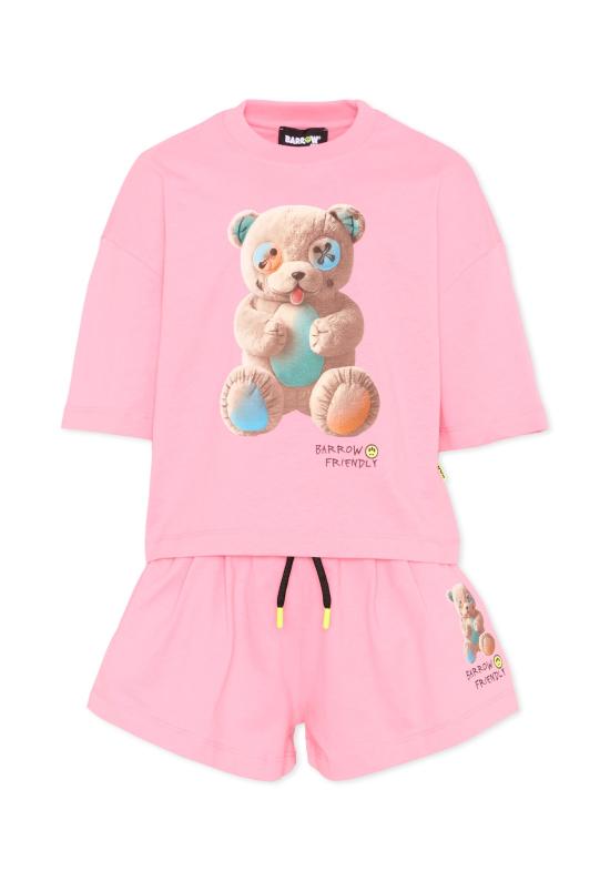 26SS [키즈] 바로우 트레이닝 웨어 S6BKJGTR033 BW311 PINK