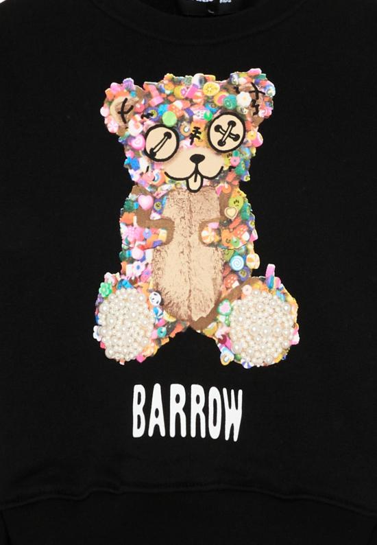 26SS [키즈] 바로우 트레이닝 상의 S6BKJGSW123 110 BLACK - BARROW