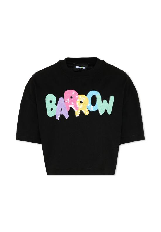 26SS [키즈] 바로우 티셔츠 S6BKJGTH132 110 BLACK