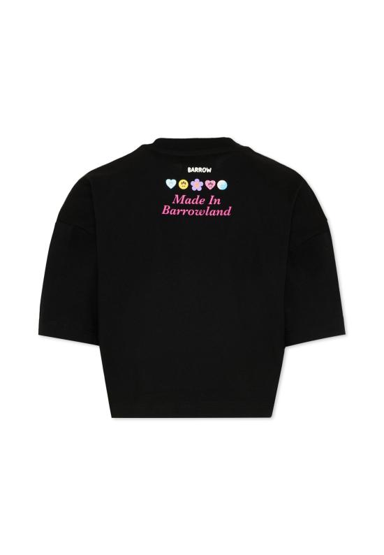 26SS [키즈] 바로우 티셔츠 S6BKJGTH132 110 BLACK - BARROW