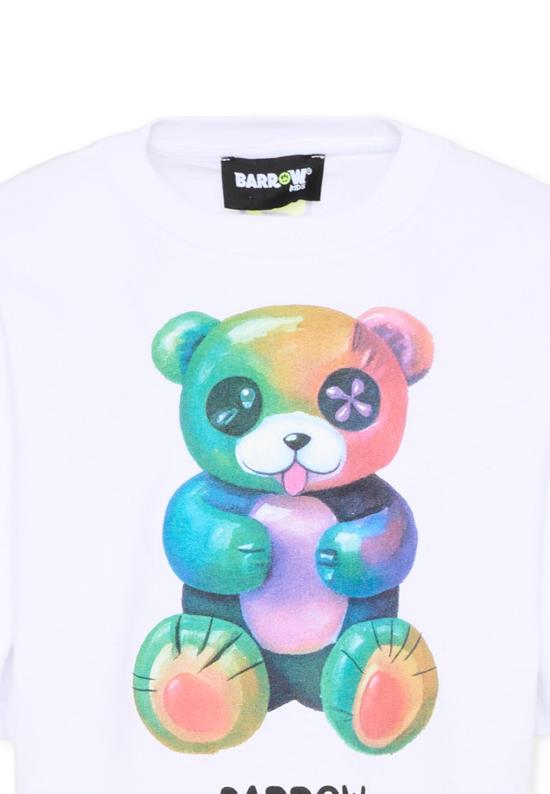 26SS [키즈] 바로우 티셔츠 S6BKJGTH137 002 WHITE - BARROW