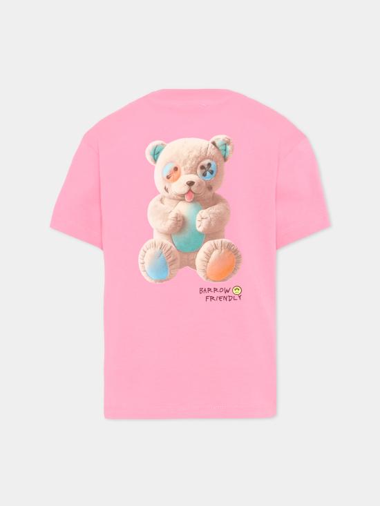 26SS [키즈] 바로우 티셔츠 S6BKJUTH003 BW311 PINK - BARROW