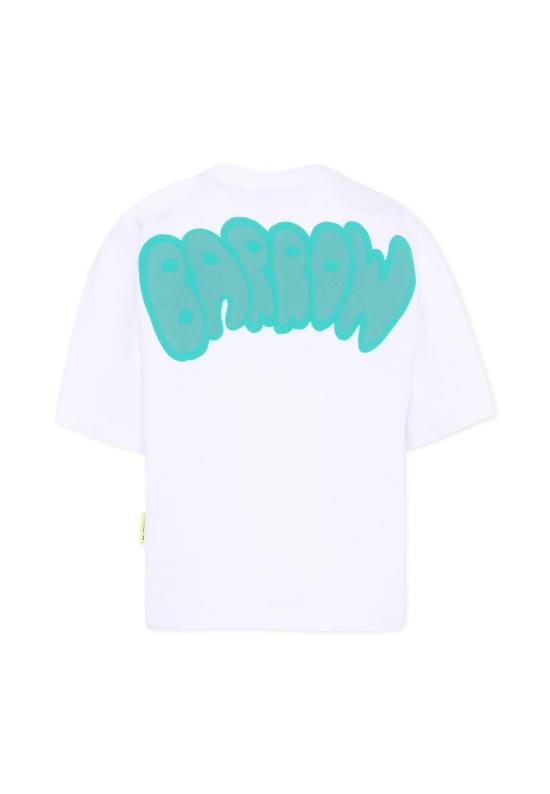 26SS [키즈] 바로우 티셔츠 S6BKJUTH007 002 WHITE - BARROW