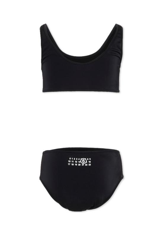 26SS [키즈] MM6 메종마르지엘라 비키니 M60811 MM00P M6900 BLACK - MM6 MAISON MARGIELA