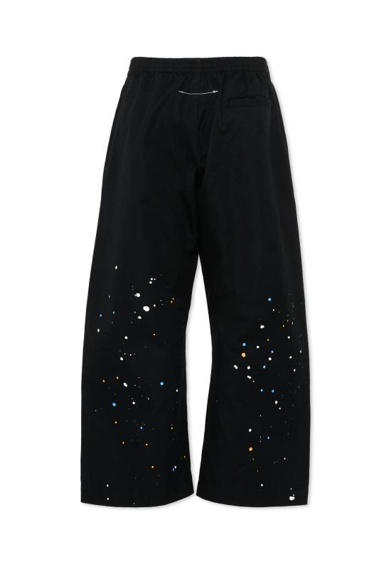26SS [키즈] MM6 메종마르지엘라 스트레이트 팬츠 M60953 MM07B M6900 BLACK - MM6 MAISON MARGIELA