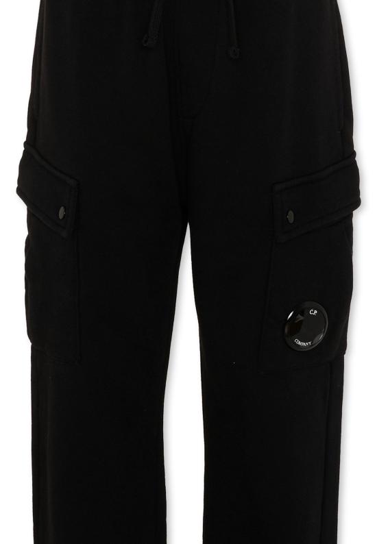 25FW [키즈] 씨피 컴퍼니 스트레이트 팬츠 CUP00Z LCA76 60100 BLACK - C.P. COMPANY