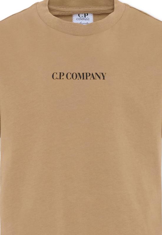 25FW [키즈] 씨피 컴퍼니 티셔츠 CRM00L LAA17 20273 BEIGE - C.P. COMPANY