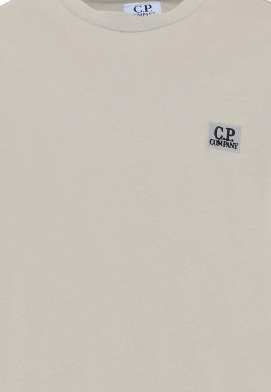 25FW [키즈] 씨피 컴퍼니 티셔츠 CQO000 LAA17 60379 GREY - C.P. COMPANY