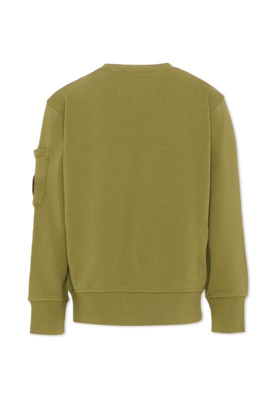 25FW [키즈] 씨피 컴퍼니 트레이닝 상의 CMF00X LCA76 30803 GREEN - C.P. COMPANY