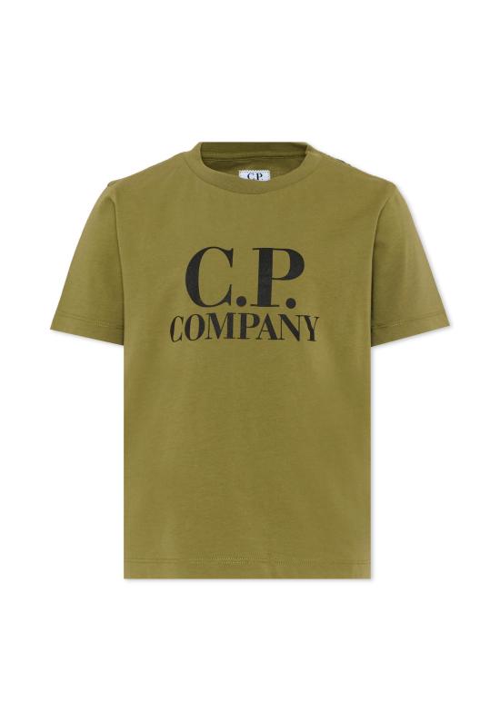 25FW [키즈] 씨피 컴퍼니 티셔츠 COM006 LAA17 30803 GREEN