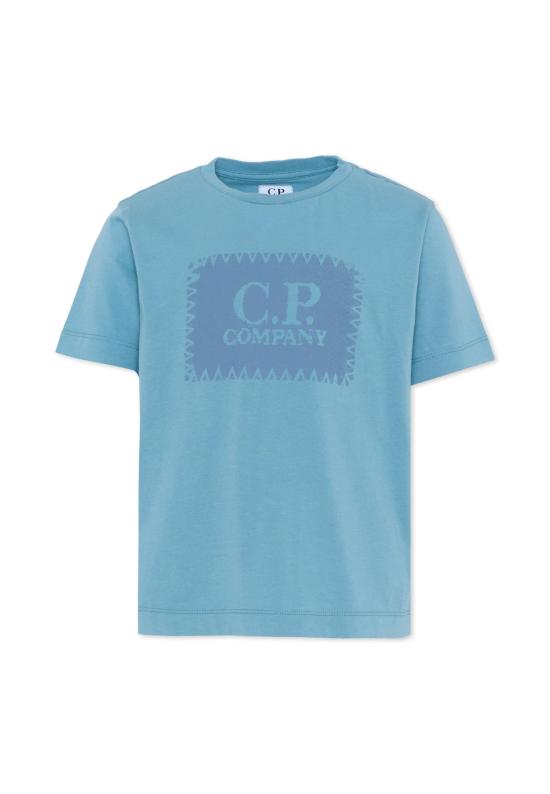 25FW [키즈] 씨피 컴퍼니 티셔츠 CUM00T LAA17 40589 BLUE