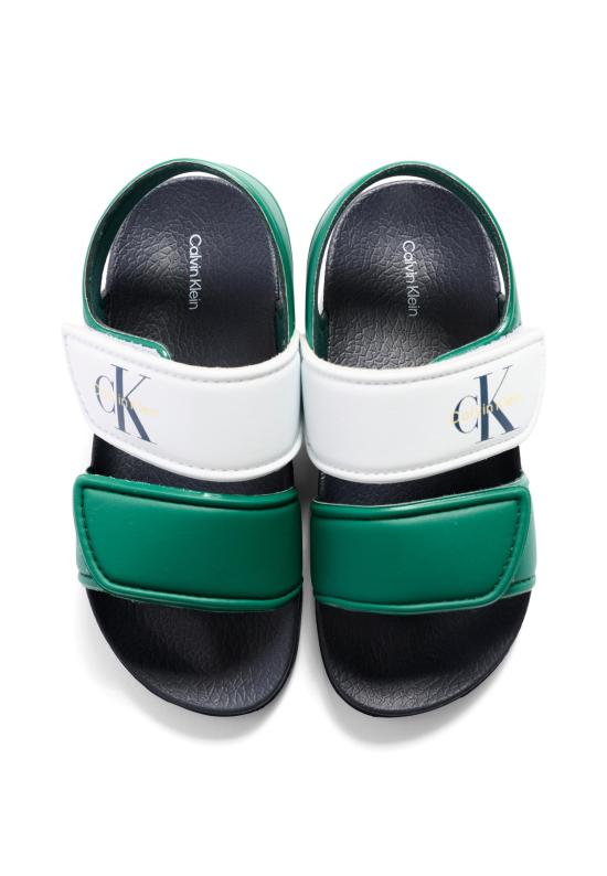 26SS [키즈] 캘빈클라인 샌들 V1XF 83330 1172X042 GREEN - CALVIN KLEIN
