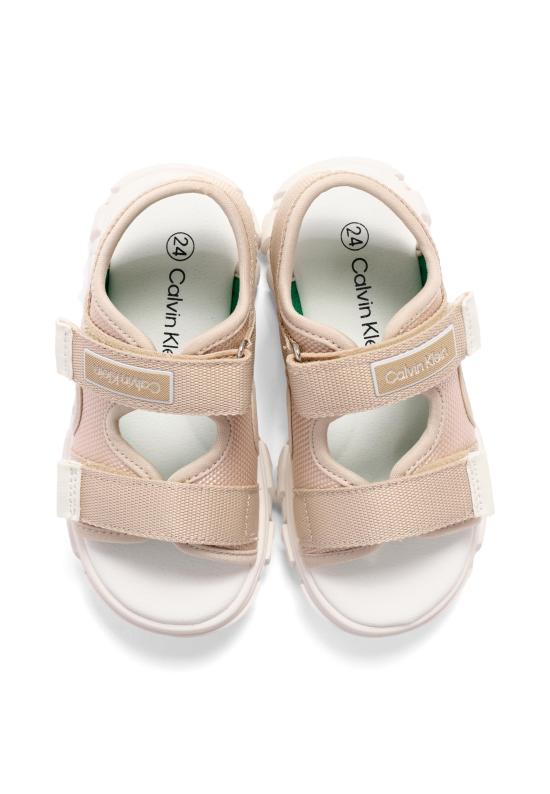26SS [키즈] 캘빈클라인 샌들 V1B2 83321 1564500 BEIGE - CALVIN KLEIN