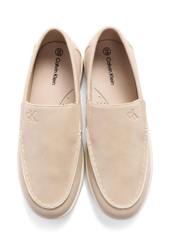 26SS [키즈] 캘빈클라인 모카신 V3B4 83283 0315500 BEIGE - CALVIN KLEIN