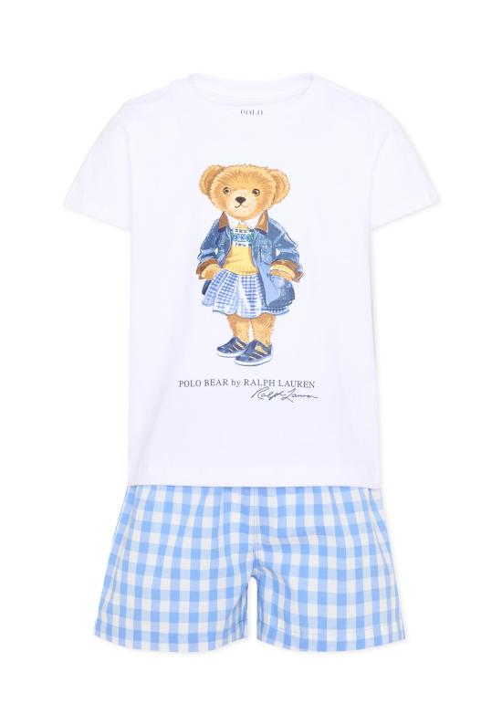 26SS [키즈] 랄프 로렌 라운지 웨어 3P0271 BCS WHITE