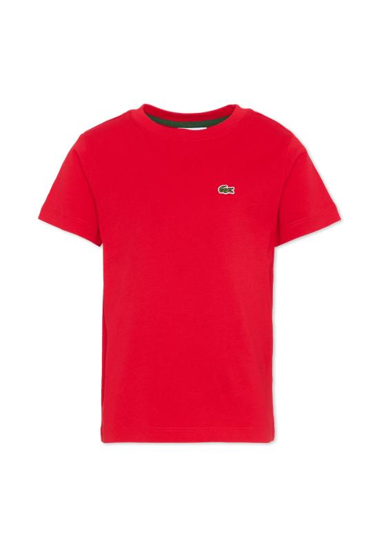 26SS [키즈] 라코스테 티셔츠 7025 RCJ RED