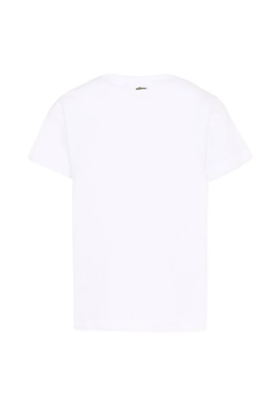 26SS [키즈] 라코스테 티셔츠 7072 W8L WHITE - LACOSTE