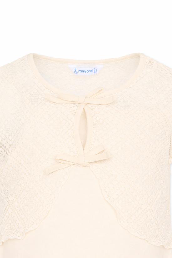 26SS [키즈] 마요랄 티셔츠 3015 088 IVORY - MAYORAL