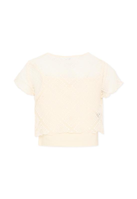 26SS [키즈] 마요랄 티셔츠 3015 088 IVORY - MAYORAL