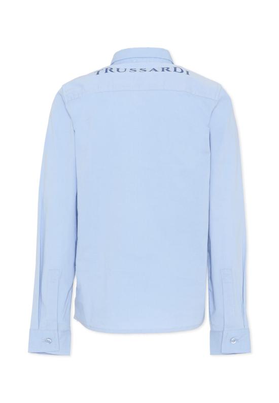 26SS [키즈] 트루사르디 티셔츠 TIP26005CA BLUE PLACID - TRUSSARDI