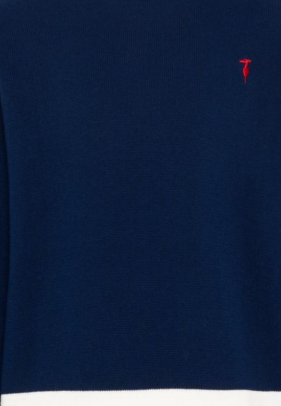 26SS [키즈] 트루사르디 캐시미어 니트 TIP26099MA BLUE ESTATE - TRUSSARDI