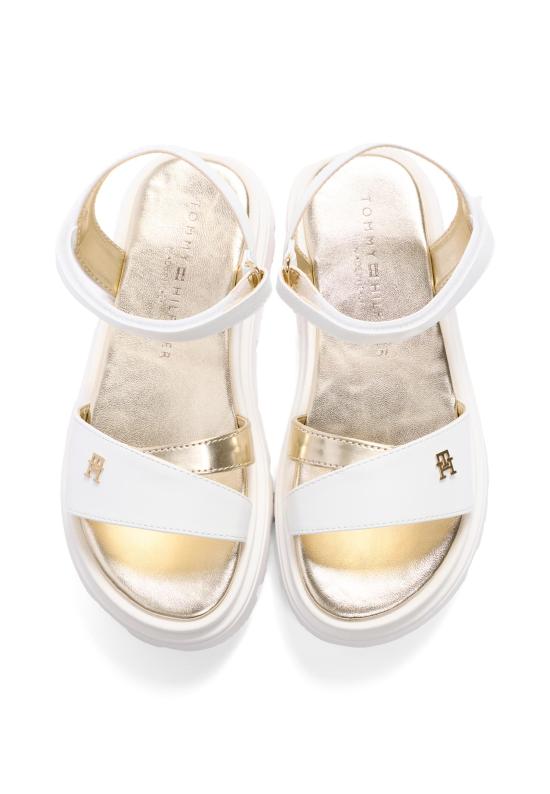 26SS [키즈] 타미힐피거 샌들 T4A2 34301 0326X048 IVORY - TOMMY HILFIGER