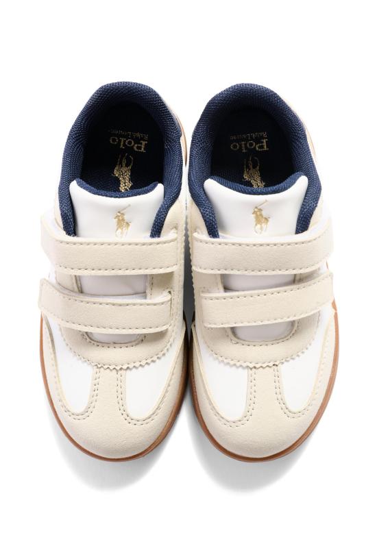 26SS [키즈] 랄프 로렌 스니커즈 RL04949103 WHITE - RALPH LAUREN