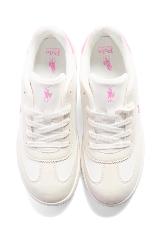 26SS [키즈] 랄프 로렌 스니커즈 RL04998101 WHITE - RALPH LAUREN