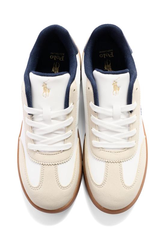 26SS [키즈] 랄프 로렌 스니커즈 RL04998104 WHITE - RALPH LAUREN