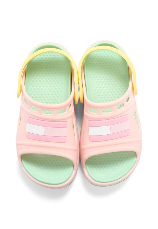 26SS [키즈] 타미힐피거 샌들 T3AF 34319 0083X447 PINK - TOMMY HILFIGER