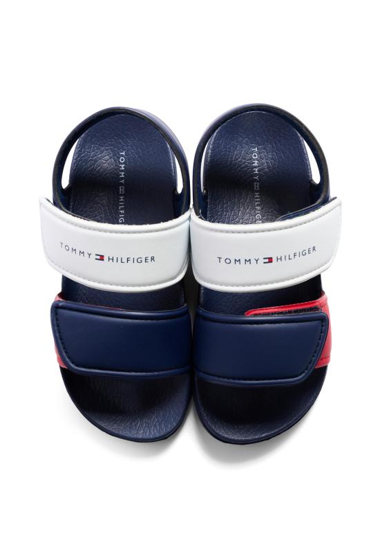 26SS [키즈] 타미힐피거 샌들 T1X2 33913 1172Y019 BLUE - TOMMY HILFIGER