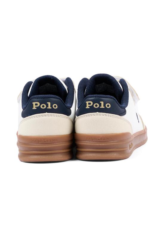 26SS [키즈] 랄프 로렌 스니커즈 RL04997103 WHITE - RALPH LAUREN