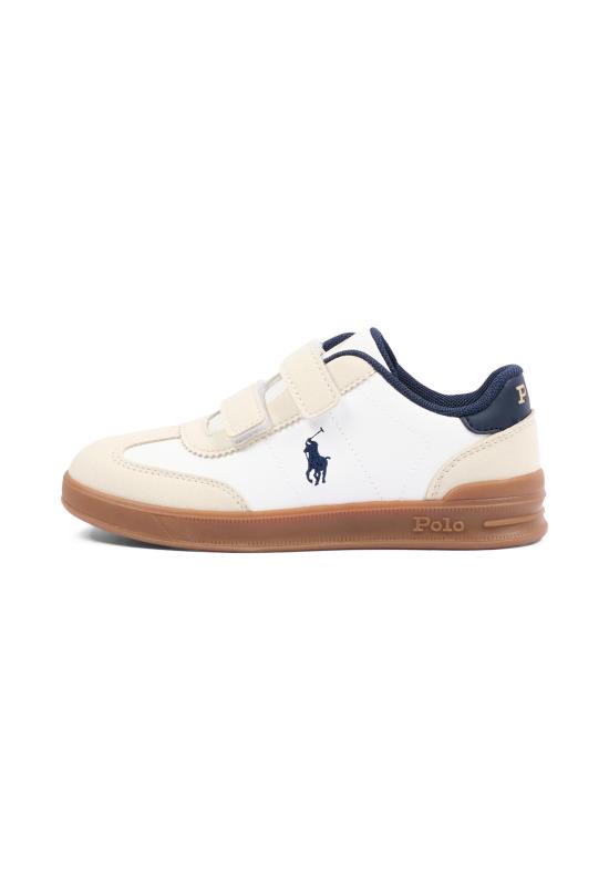26SS [키즈] 랄프 로렌 스니커즈 RL04997103 WHITE - RALPH LAUREN