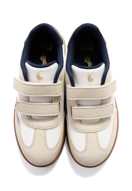 26SS [키즈] 랄프 로렌 스니커즈 RL04997103 WHITE - RALPH LAUREN