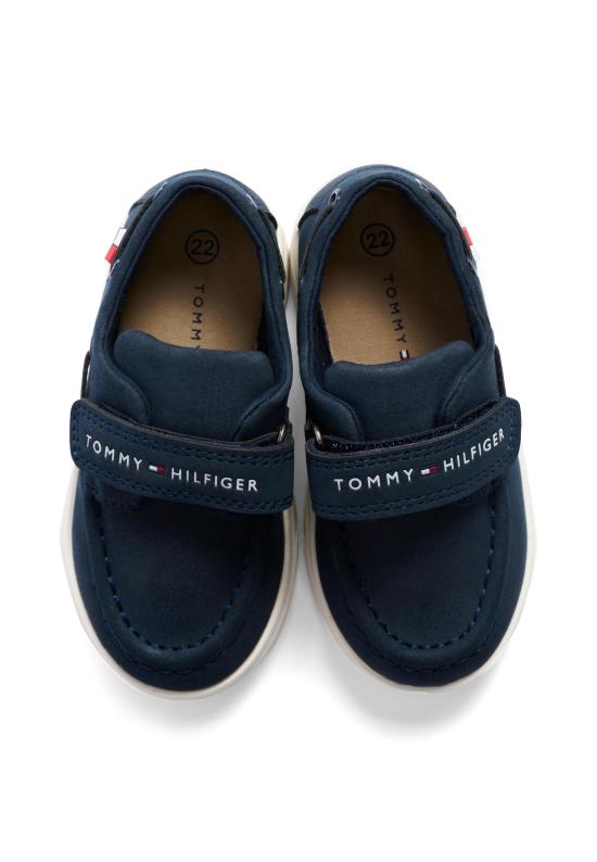 26SS [키즈] 타미힐피거 모카신 T1B4 34340 0315800 BLUE - TOMMY HILFIGER