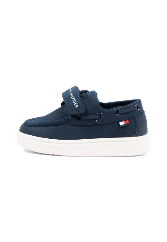 26SS [키즈] 타미힐피거 모카신 T1B4 34340 0315800 BLUE - TOMMY HILFIGER