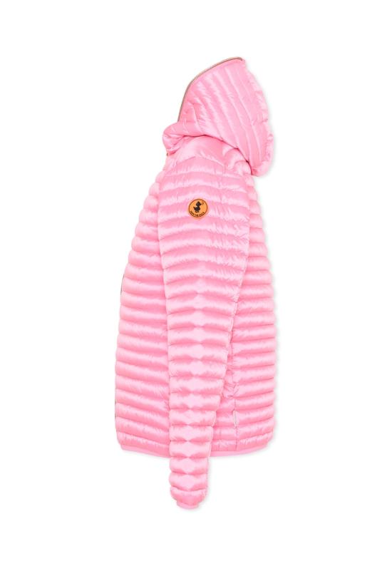 25SS [키즈] 세이브더덕 자켓 J32310G IRIS20 80018 PINK - SAVE THE DUCK