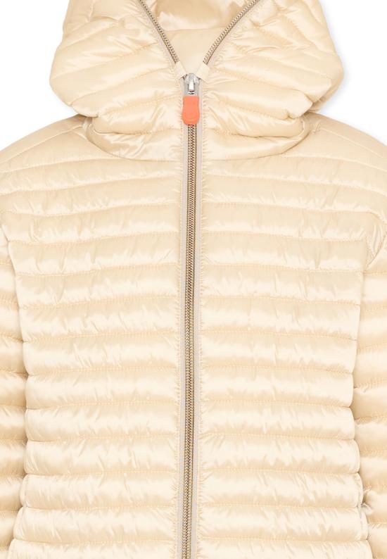 25SS [키즈] 세이브더덕 패딩 J32310G IRIS20 40034 BEIGE - SAVE THE DUCK