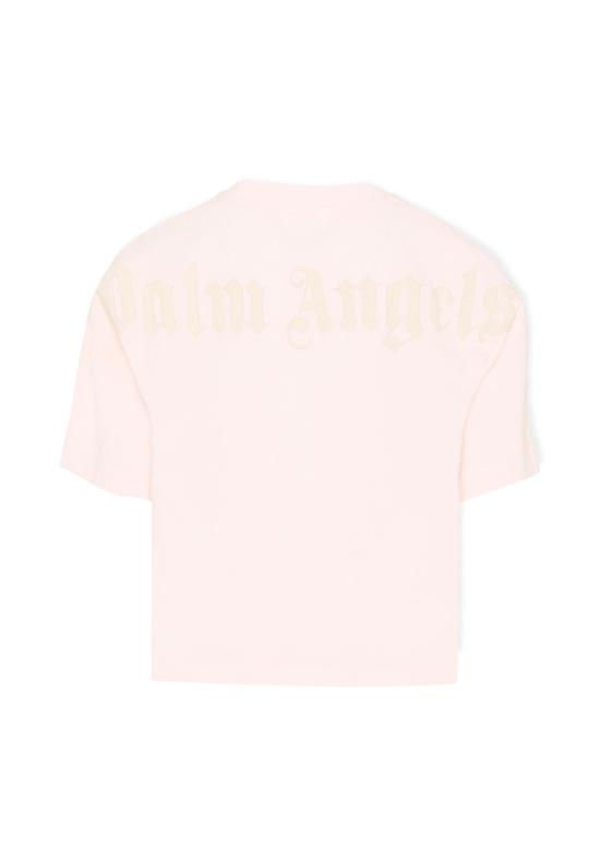 26SS [키즈] 팜앤젤스 티셔츠 PGAA001S26JER001 042 PINK - PALM ANGELS