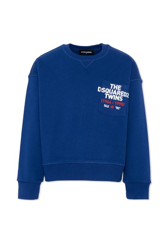 26SS [키즈] 디스퀘어드2 트레이닝 상의 DQ3185 D0094 DQ865 BLUE