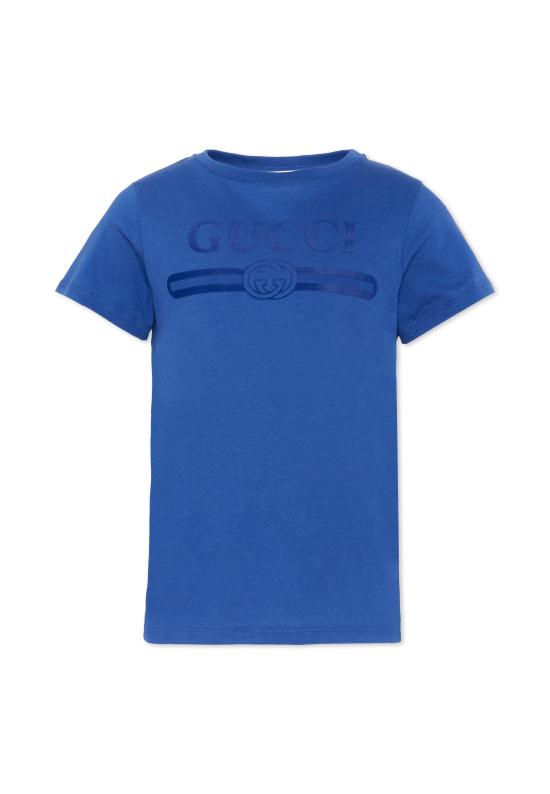 26SS [키즈] 구찌 티셔츠 547559 XJHO5 4118 BLUE