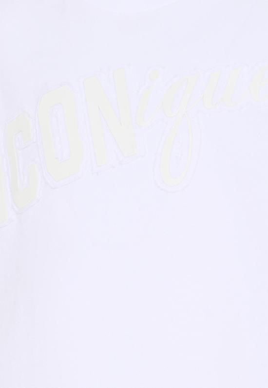 26SS [키즈] 디스퀘어드2 티셔츠 DQ3388 D0AG7 DQ100 WHITE - DSQUARED2