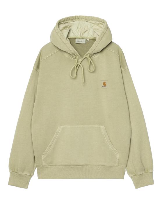 26SS 칼하트 WIP 후드 넬슨 스웨트셔츠 I029963 3IE GD Gentle green