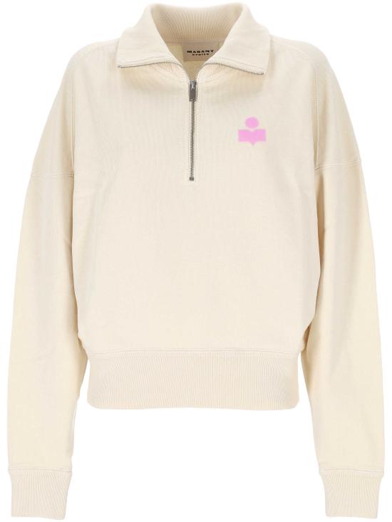 26SS 이자벨마랑에뚜왈 스웨터 SW0093FA D1M04EECPK Ecru pink