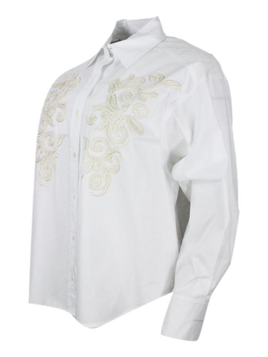 26SS 에르마노 피렌제 셔츠 D48EK024E35 MFB20 White - ERMANNO FIRENZE