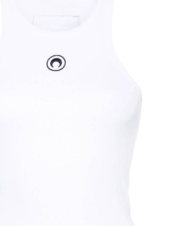 26SS 마린세르 긴팔 티셔츠 WTT014A CJER0011WH10 White - MARINE SERRE