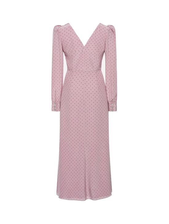 26SS 알레산드라리치 미디 원피스 FABX4314F4686 1941 MAUVE MAUVE - ALESSANDRA RICH